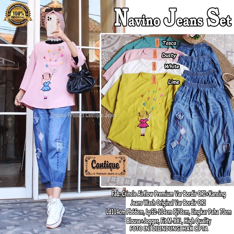 NAVINO JEANS SET