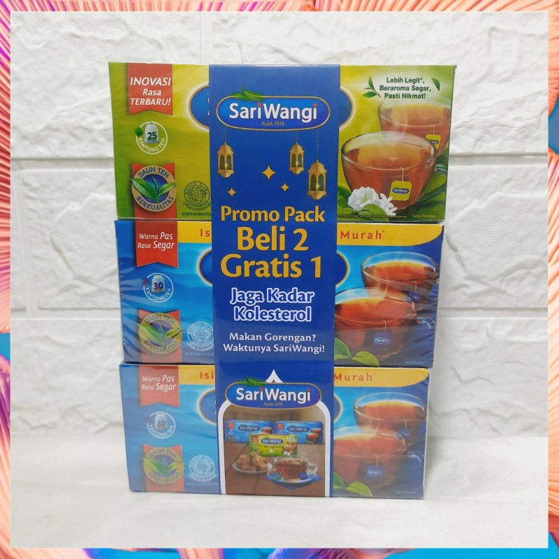 

Sariwangi Promo Pack Beli 2 Gratis 1