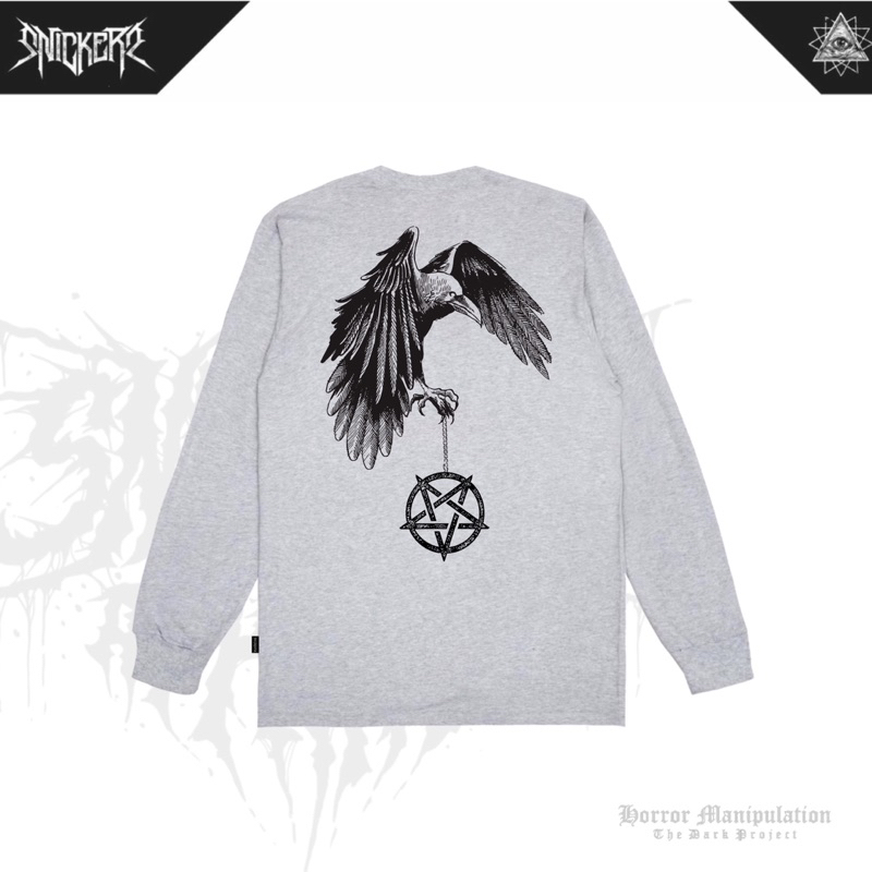 SNICKERS APPAREL / NECROPIA / TSHIRT / LONGSLEEVE "Ls.dvrkeagle"