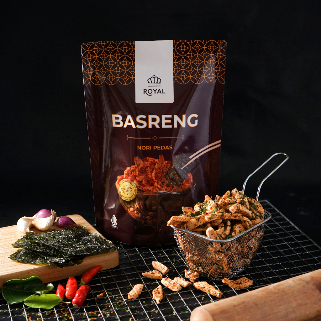 

Basreng Nori Pedas Daun Jeruk [Lezat Bumbu Melimpah]