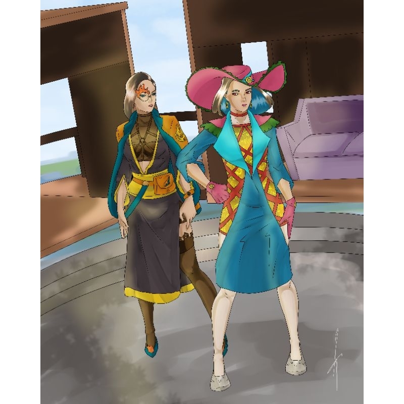 Jasa gambar / commission art / ilustrasi anime / fanart