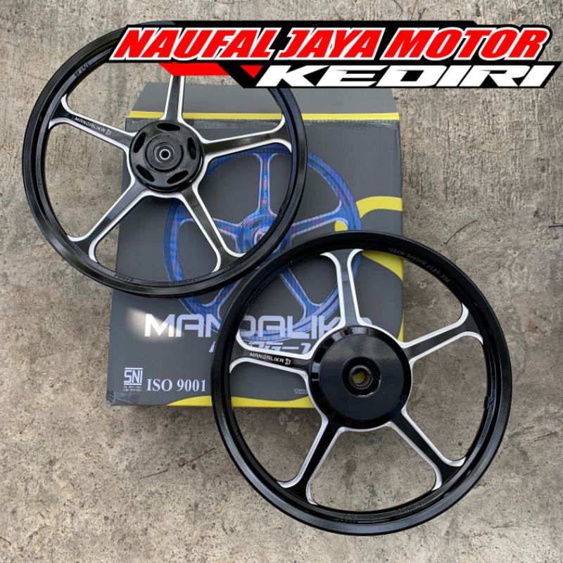 VELG MANDALIKA VARIO 125/150 HITAM VELG RACING MANDALIKA VARIO VELG VARIO
