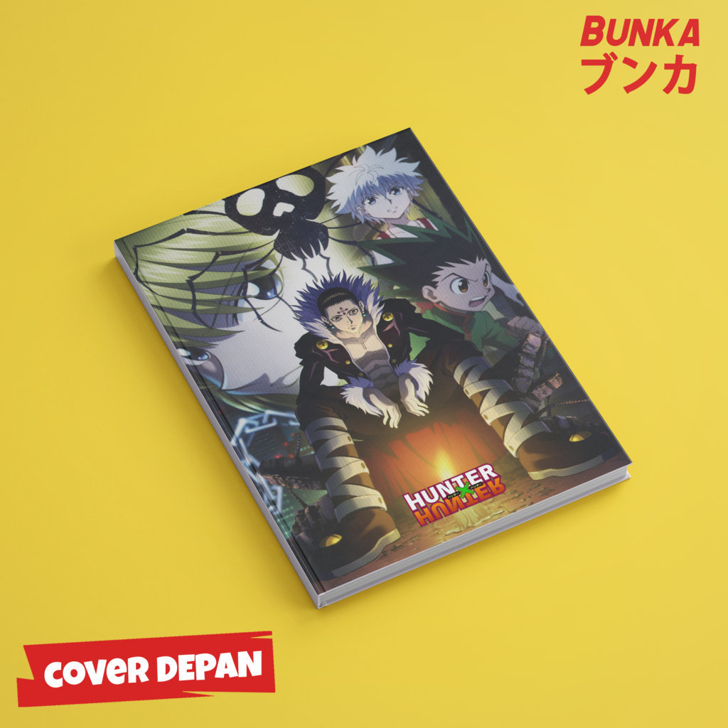 

Note Book Anime Hunter x Hunter Genei Ryodan Arc B Hardcover A5 Buku Tulis Catatan Notes Agenda Planner Jurnal vintage buku catatan story book kado anniversary valentine cowok cewek murah