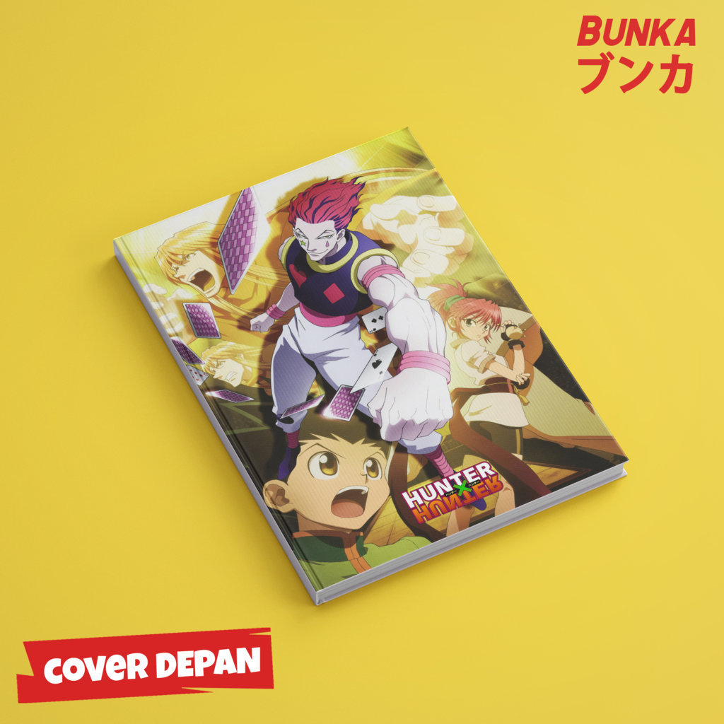 

Note Book Anime Hunter x Hunter Hisoka Green Island Arc Hardcover A5 Buku Tulis Catatan Notes Agenda Planner Jurnal vintage buku catatan story book kado anniversary valentine cowok cewek murah