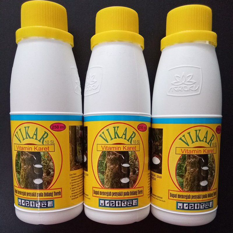VIKAR 10 SL VITAMIN KARET ZPT PERANGSANG KARET 250 ML.