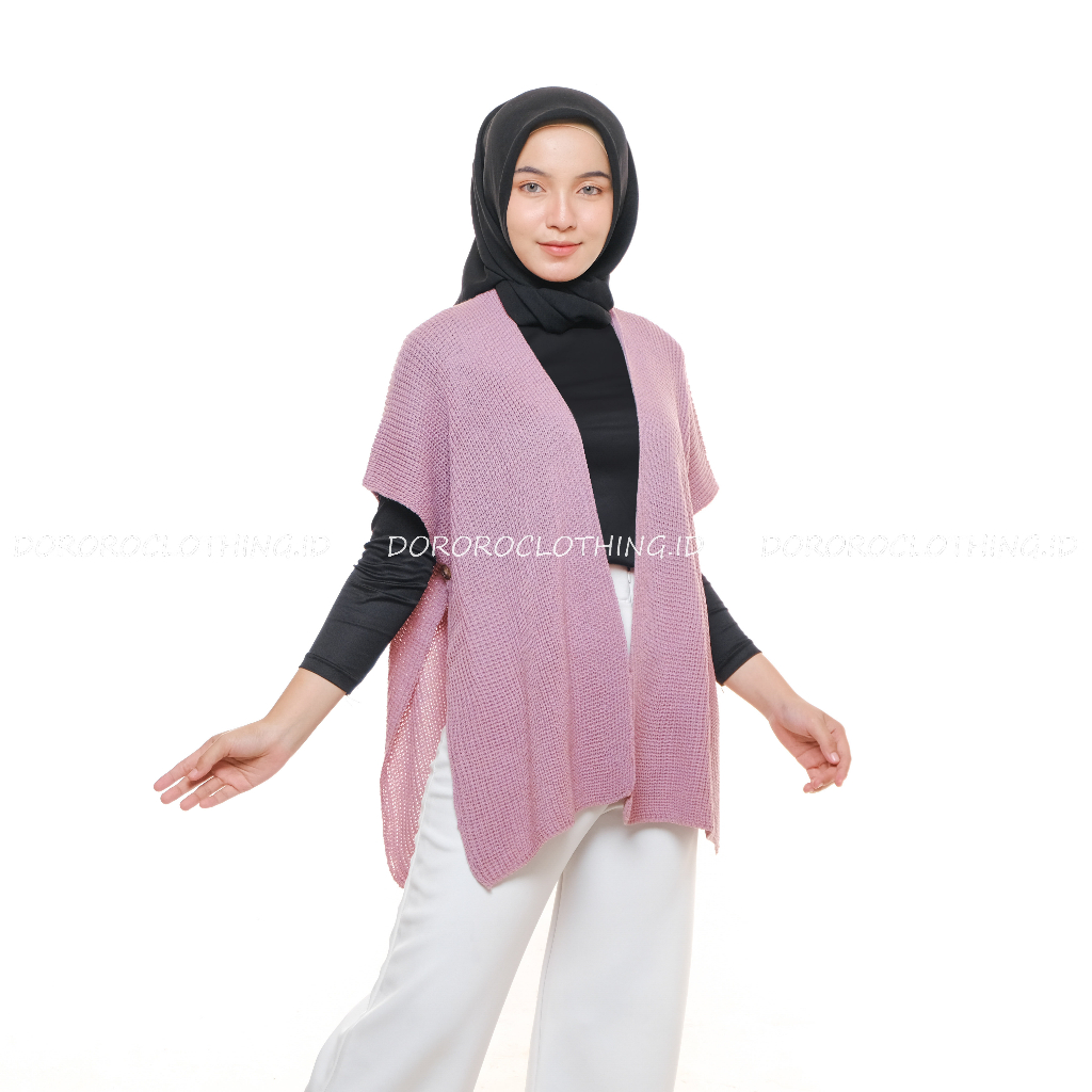 Cardigan Rajut Oversize Camilla Batwing