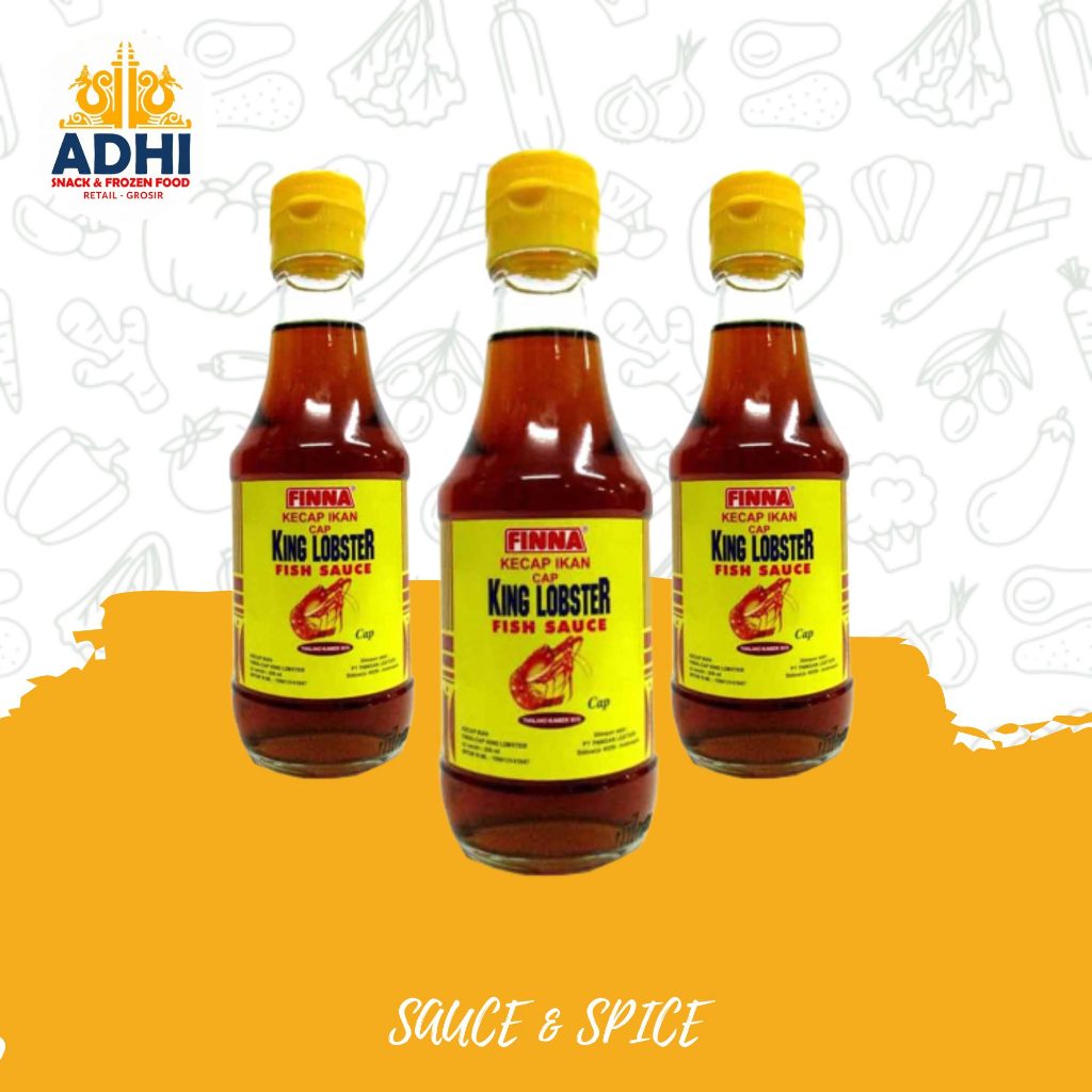

FINNA KECAP IKAN KING LOBSTER 200ML