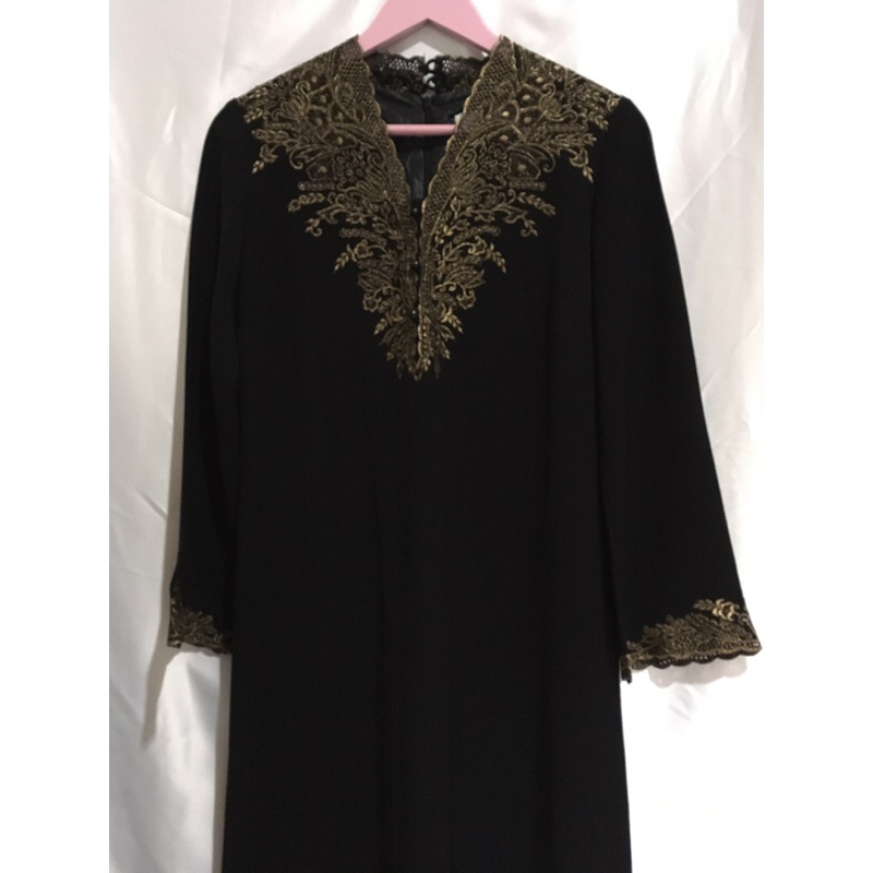 LIMITED - Gamis pesta elegan Lyne Halim Preloved