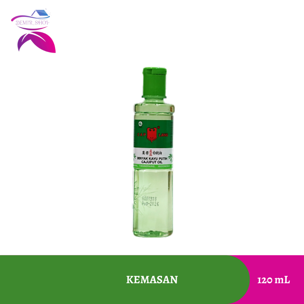 Minyak Kayu Putih Cap Lang 120 mL / Minyak Kayu Putih Cap Lang 210 mL