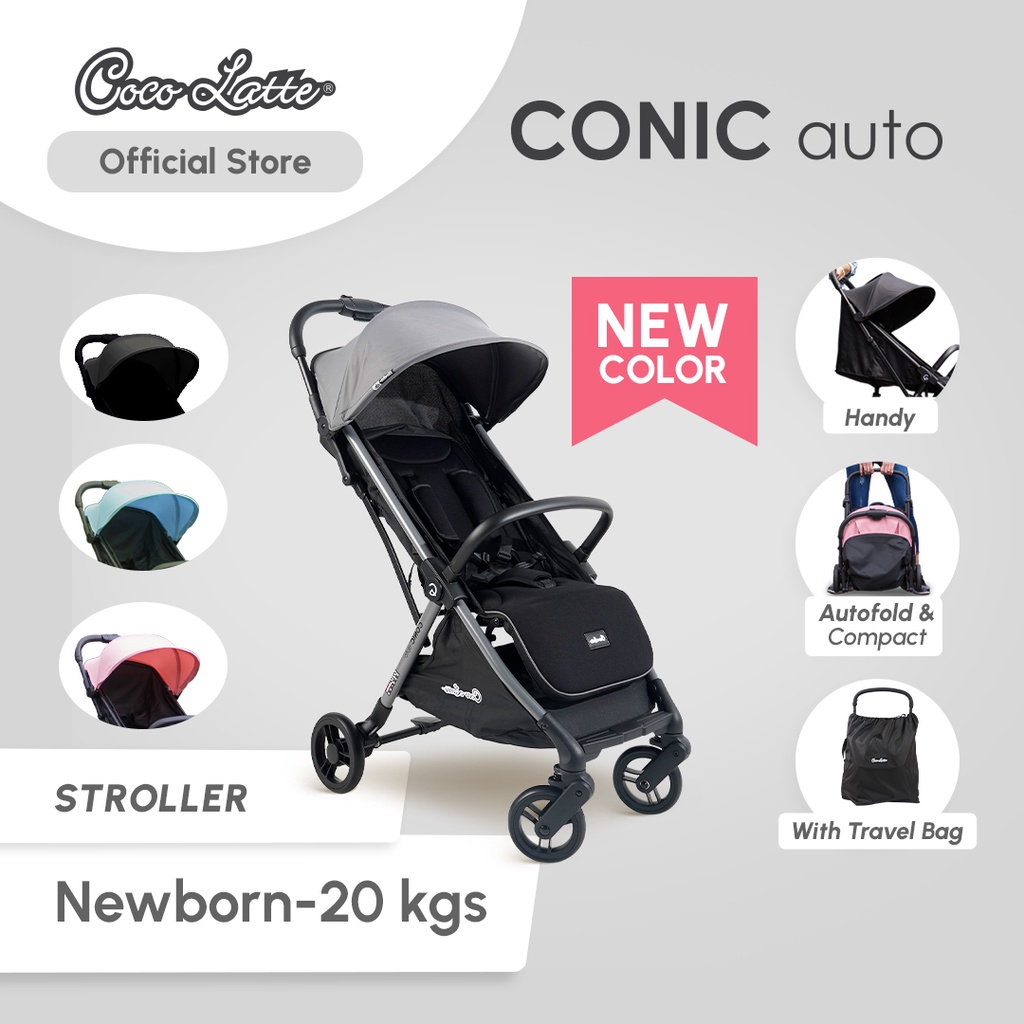 Makassar - Stroller Kabin Pesawat Cabin Size Kereta Dorong Bayi Cocolatte Iconic Conic Auto