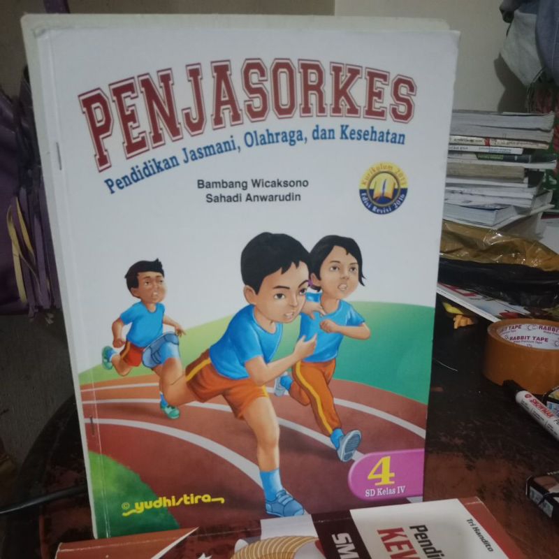 buku penjas orkes SD kelas 4 penerbit yudhistira