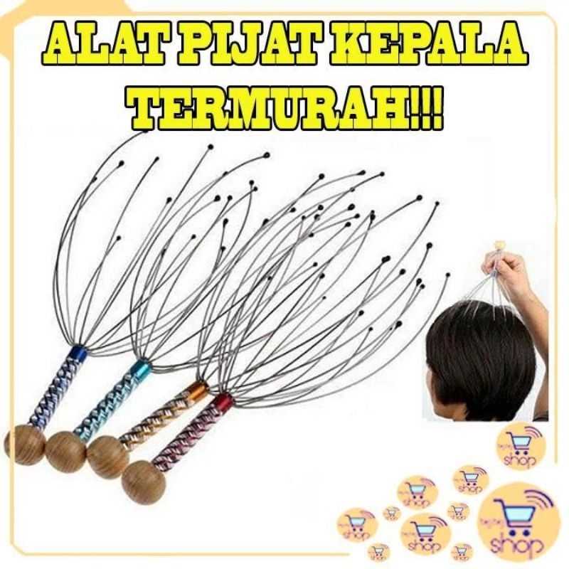 Alat Pijat Kepala Terapi Kesehatan Terapi Refleksi Kepala Massage