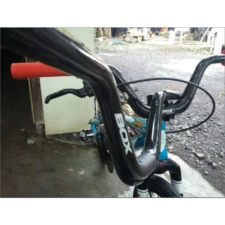 Handlebar BOX BMX Race Rise 4.5 in Klem 28.6 600 mm Setang Thrill Micro Mini Junior Expert Seken Nor