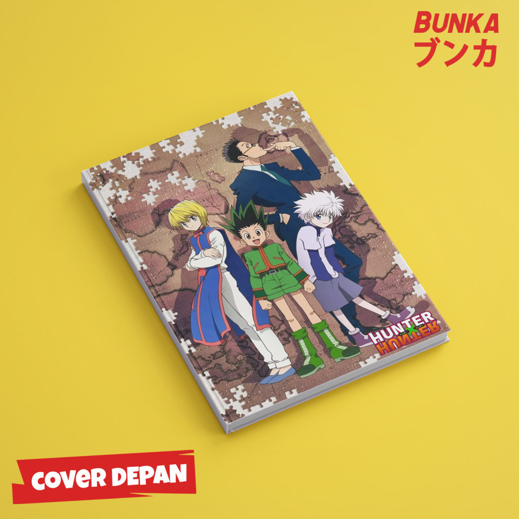 

Note Book Anime Hunter x Hunter Gon Killua Kurapika Leorio Hardcover A5 Buku Tulis Catatan Notes Agenda Planner Jurnal vintage buku catatan story book kado anniversary valentine cowok cewek murah