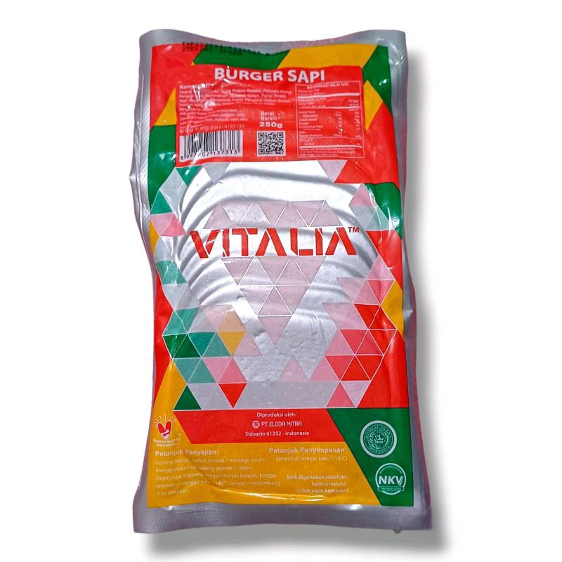 

VITALIA burger sapi 250gr