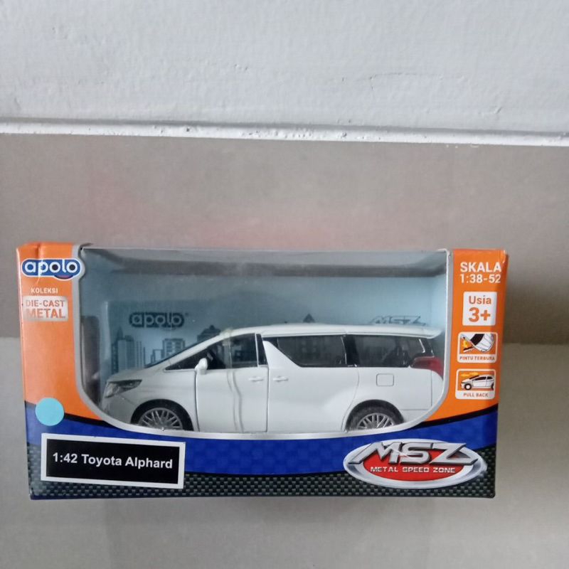 toyota alphard apolo putih