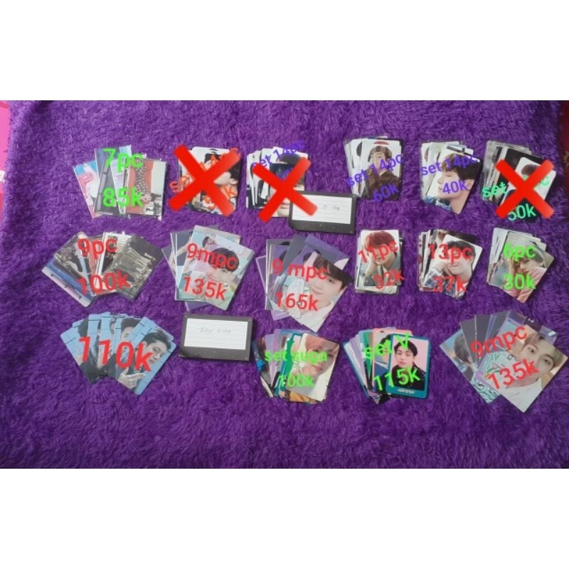 READY STOK DICON 102, DICON 101, SOWOZOO SET, PC PROOF SET, SET PC BE