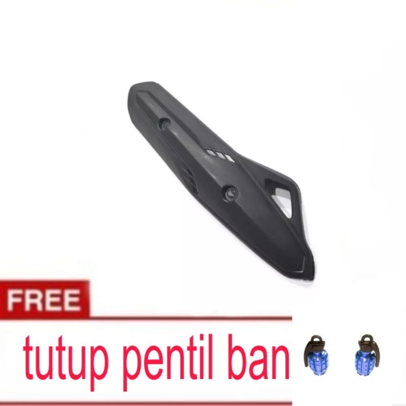 Cover Tutup Knalpot / Tameng Knalpot Motor Vario 125 Old bonus tutup pentil ban