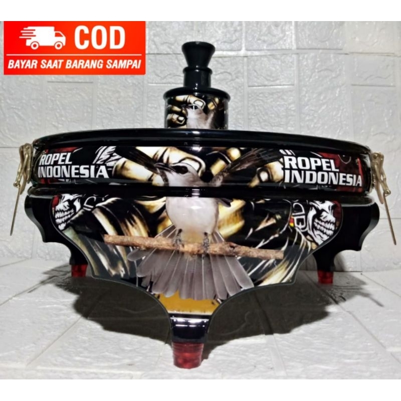 TEBOK LOVEBIRD PVC BATMAN MOTIF TRUCUK INDONESIA