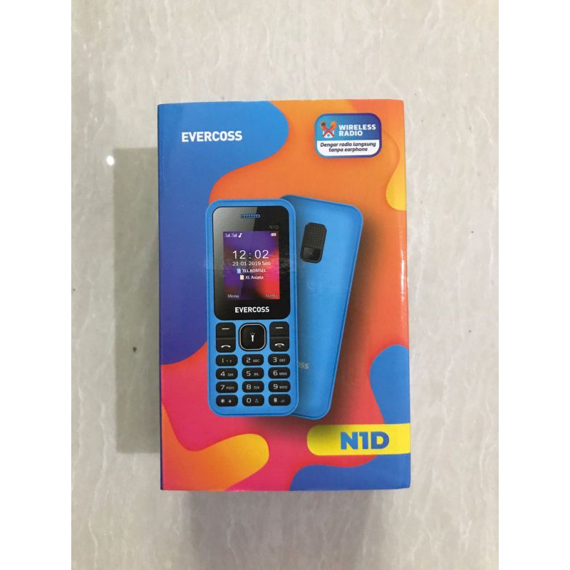 (BEKAS) Feature Phone Evercoss N1D / HP Evercoss N1D / Candybar Evercoss N1D