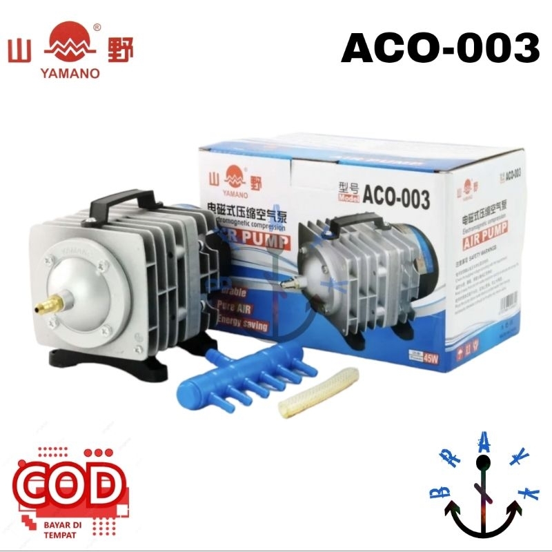 Mesin Gelembung Udara Aertaor Yamano ACO 003 Aquarium