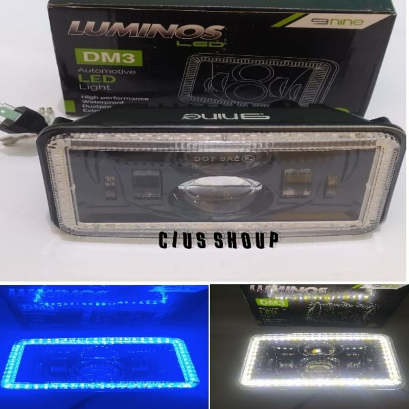 DAYMAKER RX KING DM3 NINE MOTOR 5 INC KOTAK BISA SENJA 2 MODE BIRU DAN PUTIH