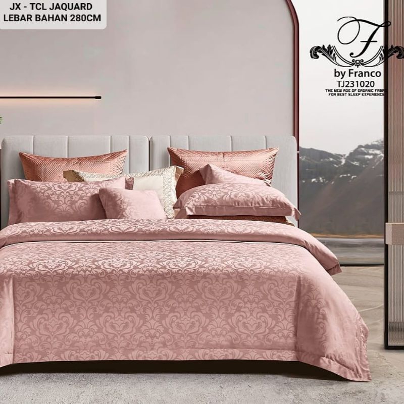 SPREI PREMIUM SUTRA ORGANIK JACQUARD 200x200x40