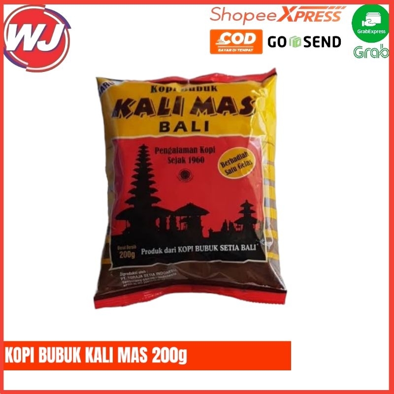 

KALI MAS KOPI BUBUK 200 GRAM