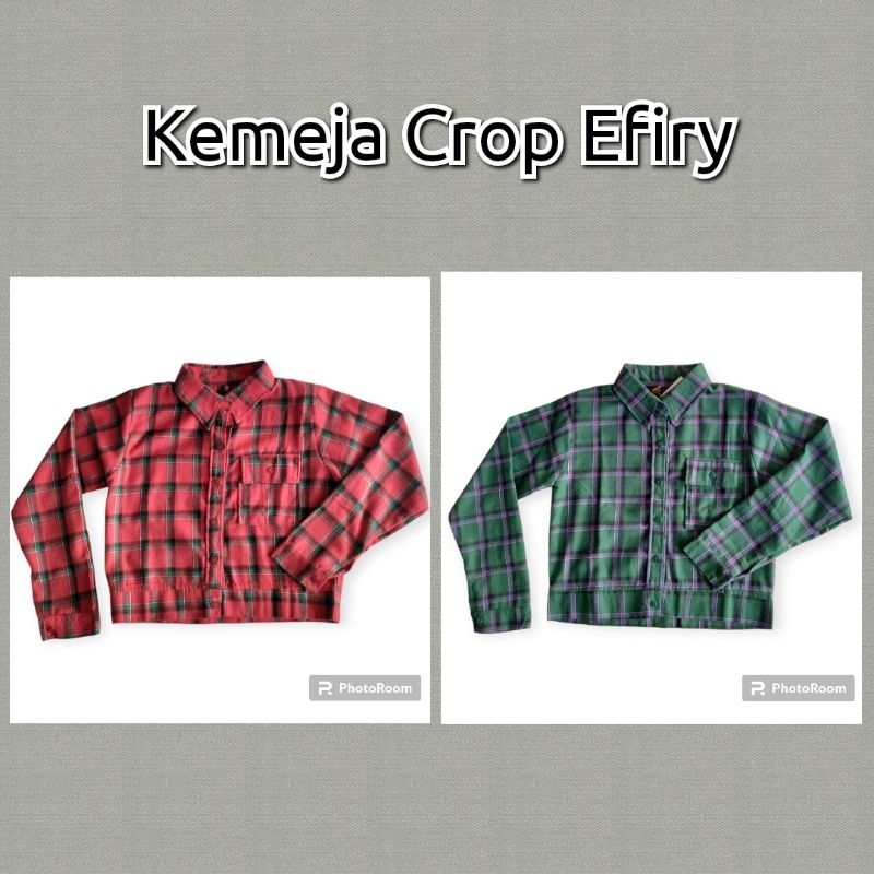 Kemeja Crop Efiry