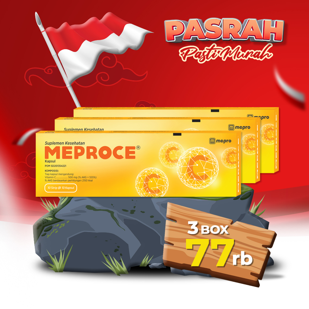 MEPROCE VITAMIN C 500mg (PROMO)