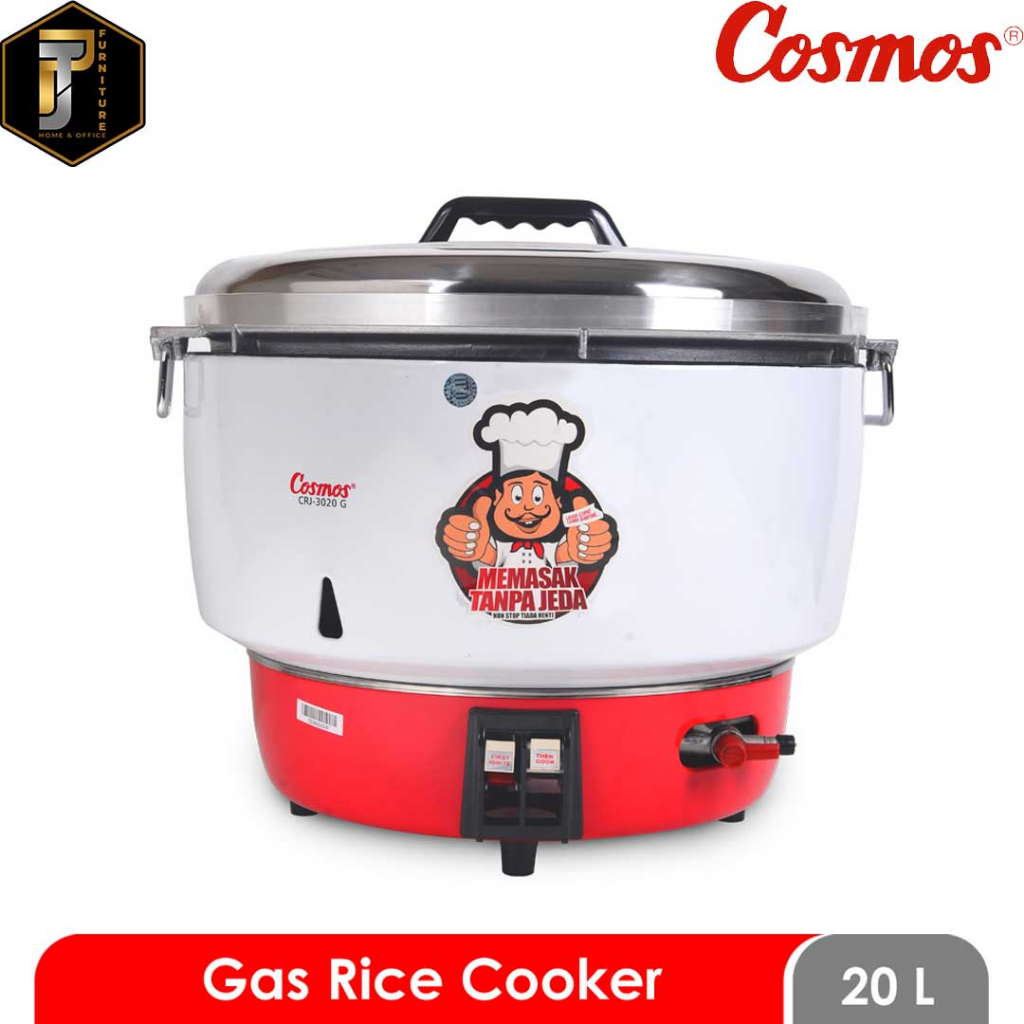 Rice Cooker Jumbo 20 Liter - Rice Cooker Rumah Makan - Penanak Nasi Catering - Cosmos Rice Cooker CR