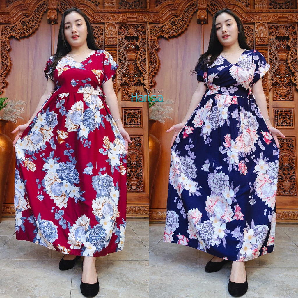 Dress Kimono Panjang Alamanda Rayon Super