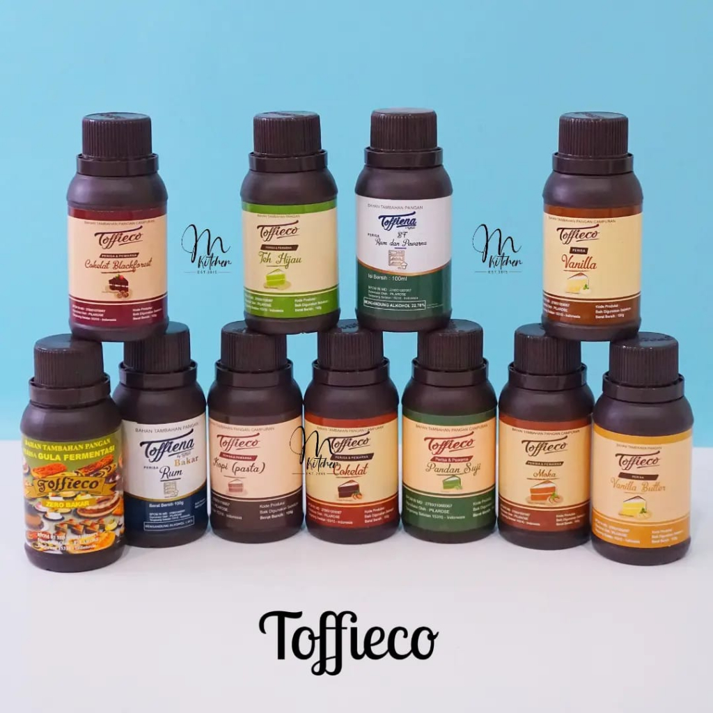 

Toffieco Pasta 100gr_Pandan Suji_Vannila_Vanilla Butter_Cokelat_Cokelat Black Forest_Moka_Kopi Pasta_Teh Hijau_Rum Black Forest_Zero Bakar