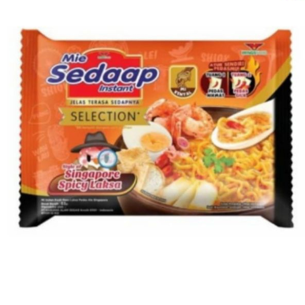 

Sedaap Mie Instan Singapore Spicy Laksa 93g