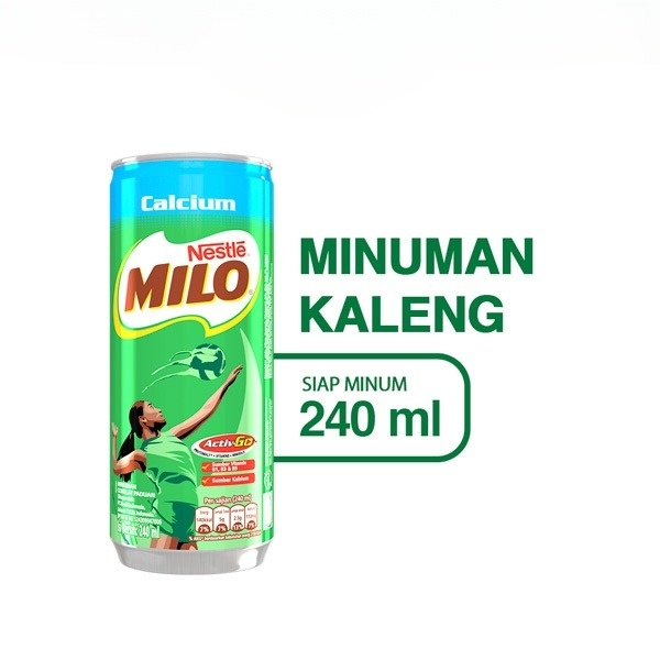 

[240 Mililiter] Milo Actigen-E RTD High Calcium Can 240 ml