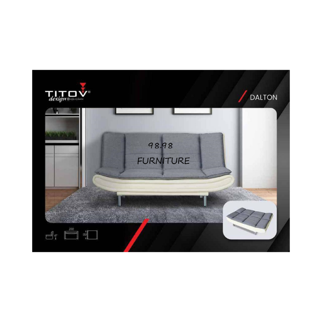 TITOV TYPE DALTON Sofa Bed Living || Sofa Tamu Murah Bagus Unik Dan Empuk - Medan