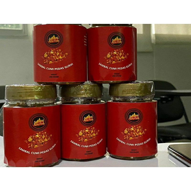 

SAMBAL CUMI/CAKALANG/AYAM SUWIR SAMBAL WE`NAK