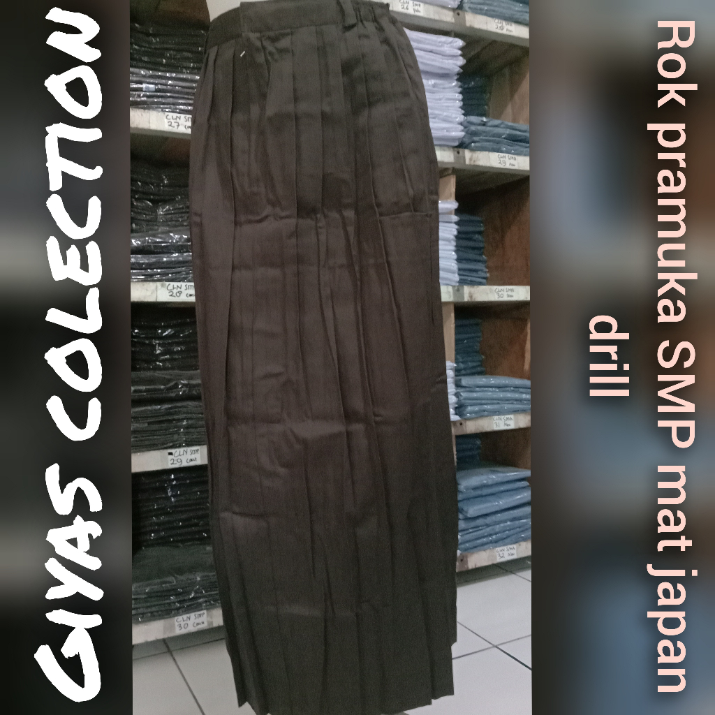 ROK SERAGAM PRAMUKA SMP ROK REMPEL FULL SERAGAM SMP ROK PRAMUKA SERAGAM SEKOLAH ROK COKLAT SEKOLAH S