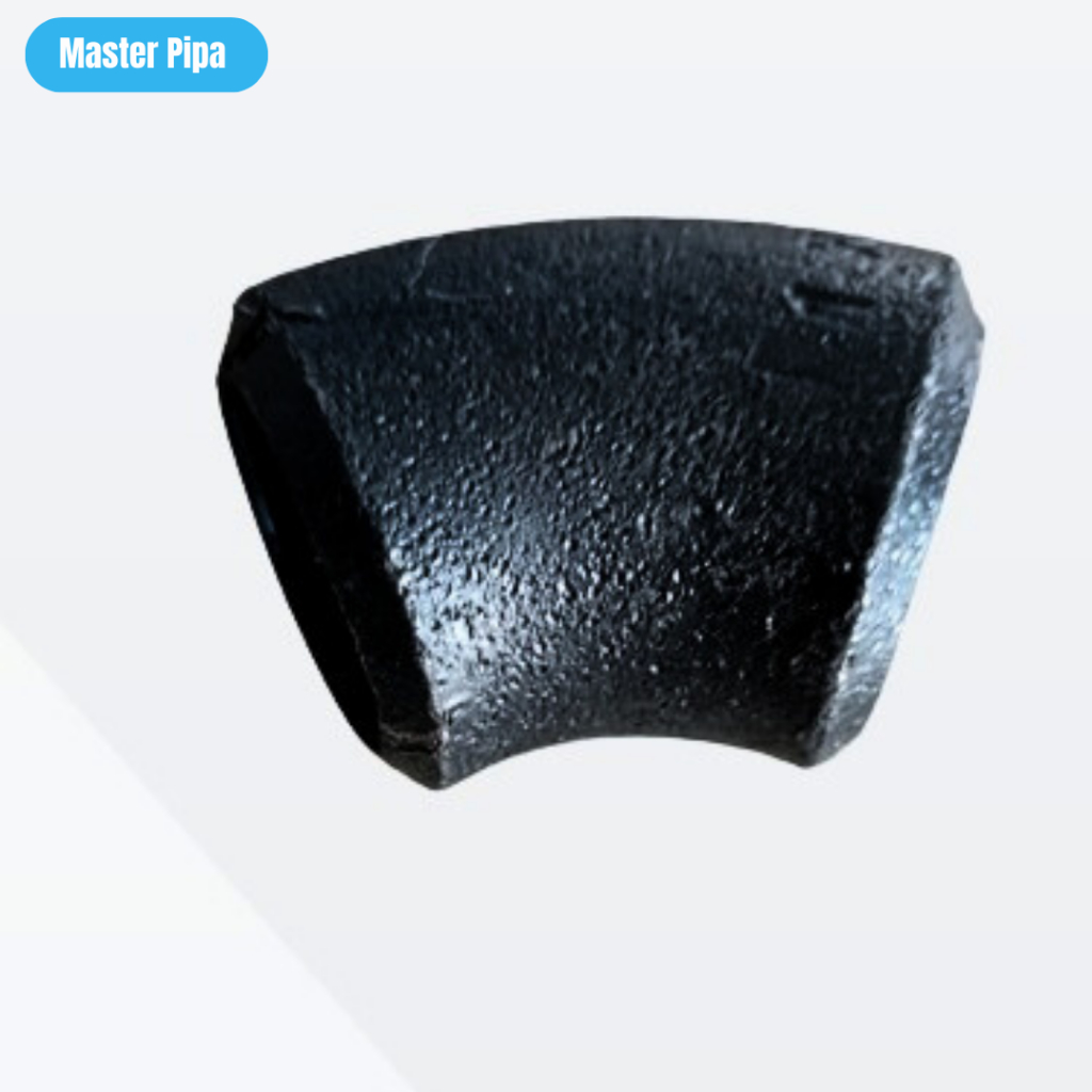 Elbow Carbon Steel / Knee / Sambungan Pipa 1 inch SCH 40 45 DEG Seamless