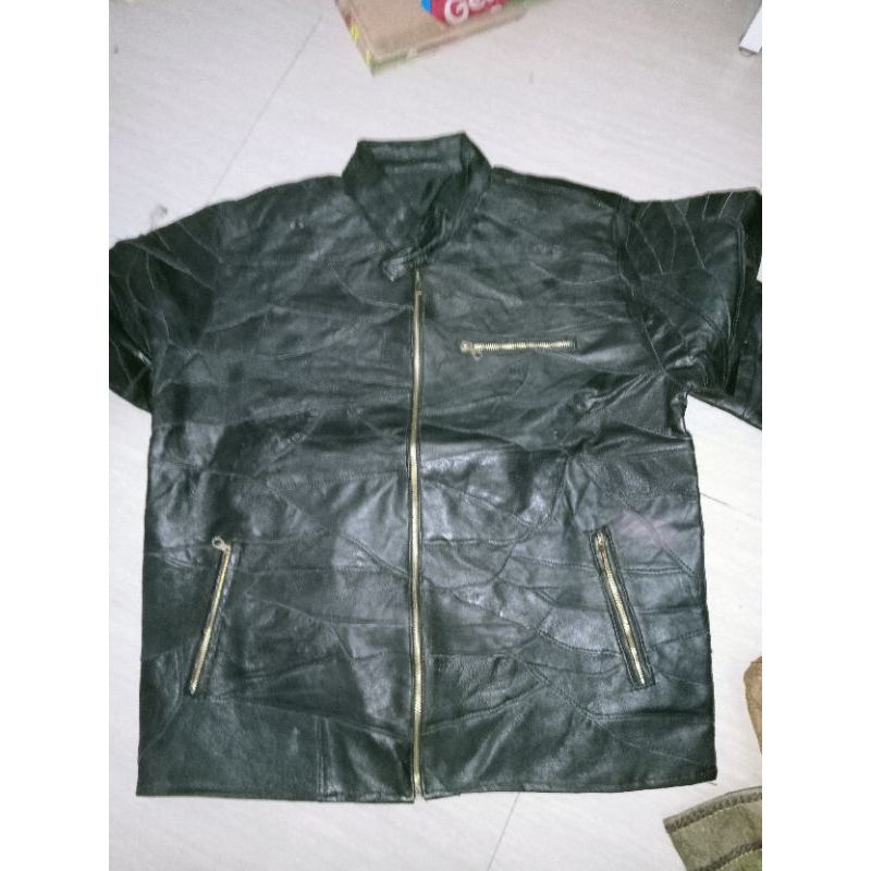 JAKET KULIT SAMBUNGAN ASLI GARUT