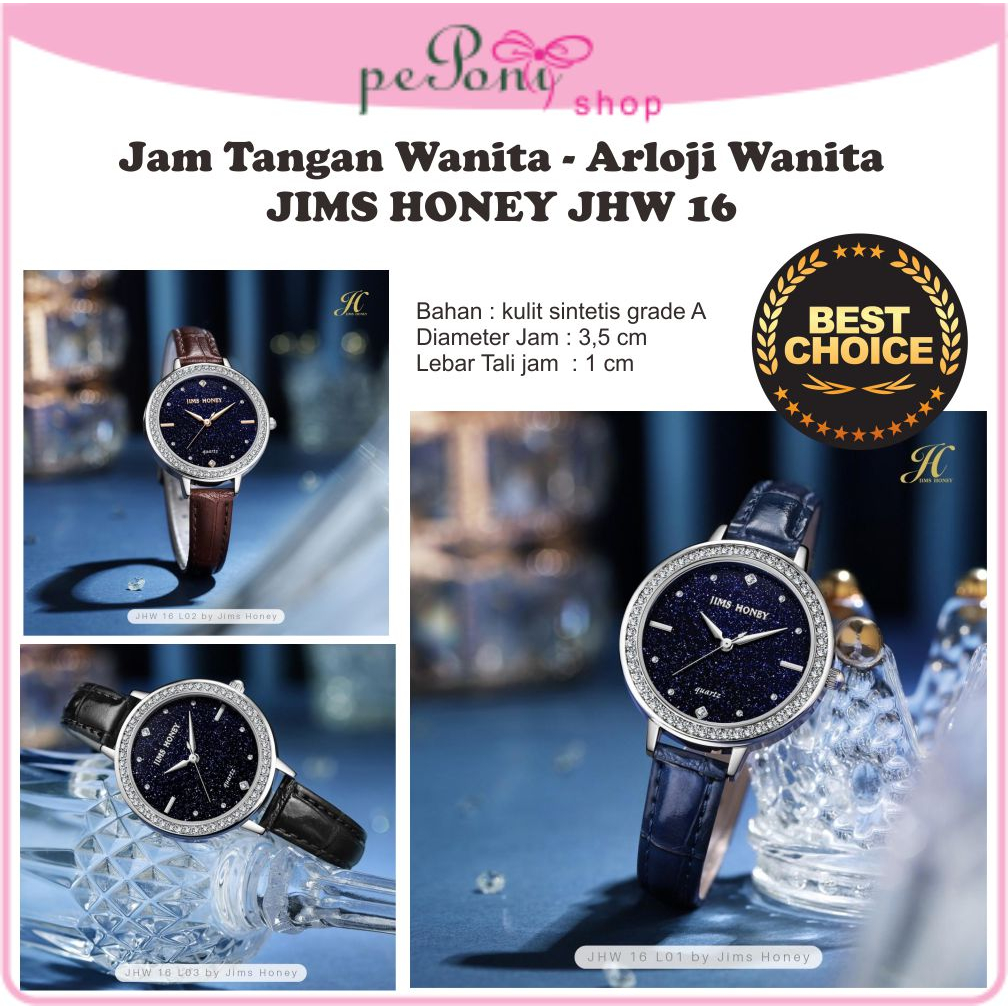 Jam Tangan Wanita - Arloji Wanita JIMS HONEY JHW 16- Jam cewe SALE