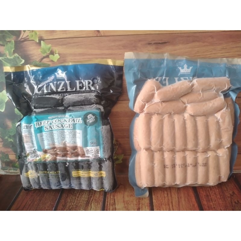 

Sosis Sapi Kanzler cocktail 500gr