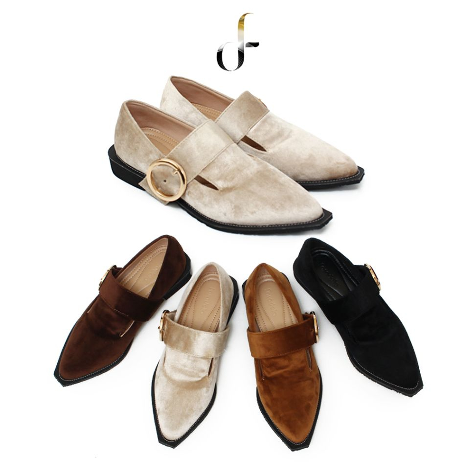 BIG SIZE FARADELA Xandria Flatshoes Wanita Cute Mode Premium F01-14.3