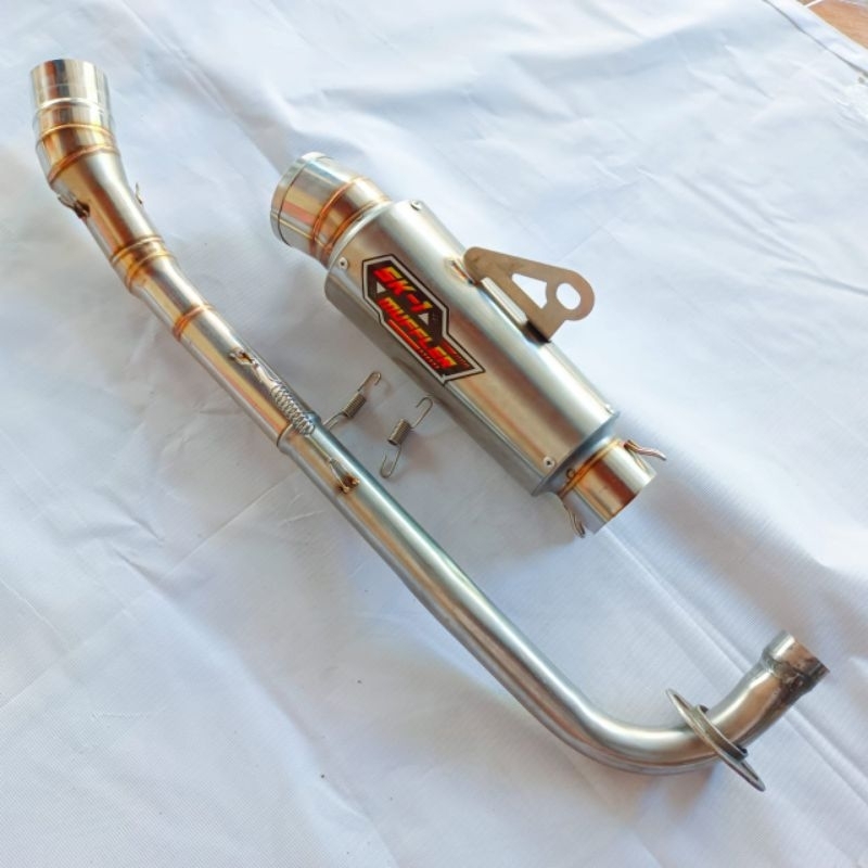 Premium Kenalpot Racing Original Zps Pro Tipe Jrm Untuk Semua Motor Bebek Vega Jupiter Grend Supra