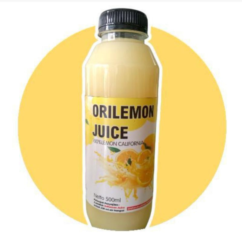 

Orilemone Juice 500 ml (100% Sari Lemon California)