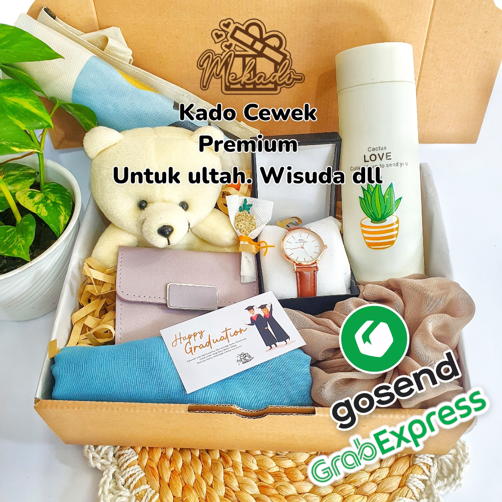 

Mekado - Hadiah Kado Hampers Gift Box Hampers Kado Ulang Tahun Cewek Kado Wisuda Hadiah Wisuda Hampers Wisuda Gift Box Cewek Gift Graduation