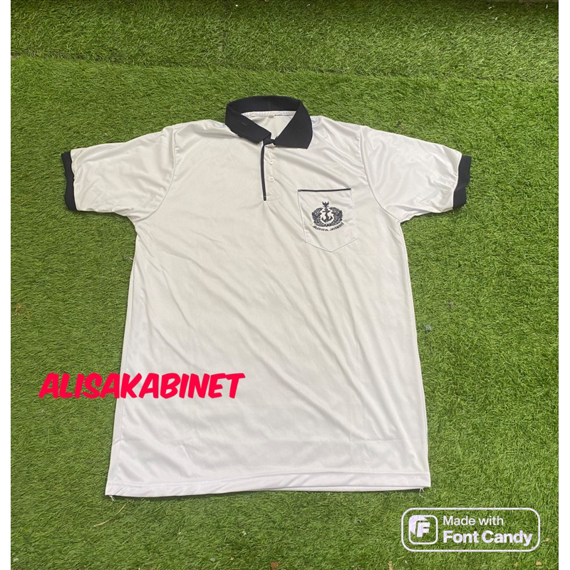 Kaos Lengan Pendek Olahraga Poral Dryfit TNI AL