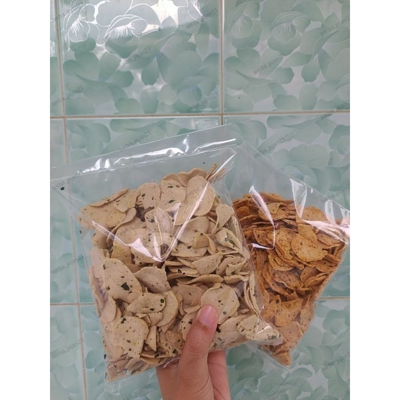 

Basreng asin daun jeruk