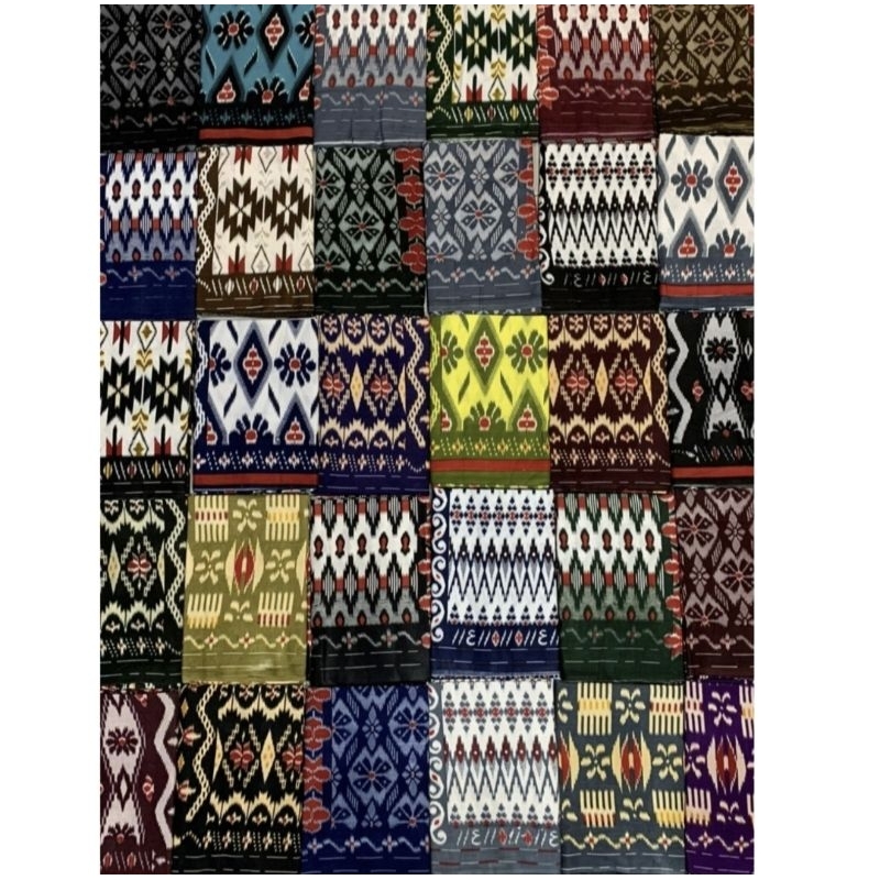 SARUNG GOYOR HIJAU TENUN ASLI  | HARGA TERBAIK