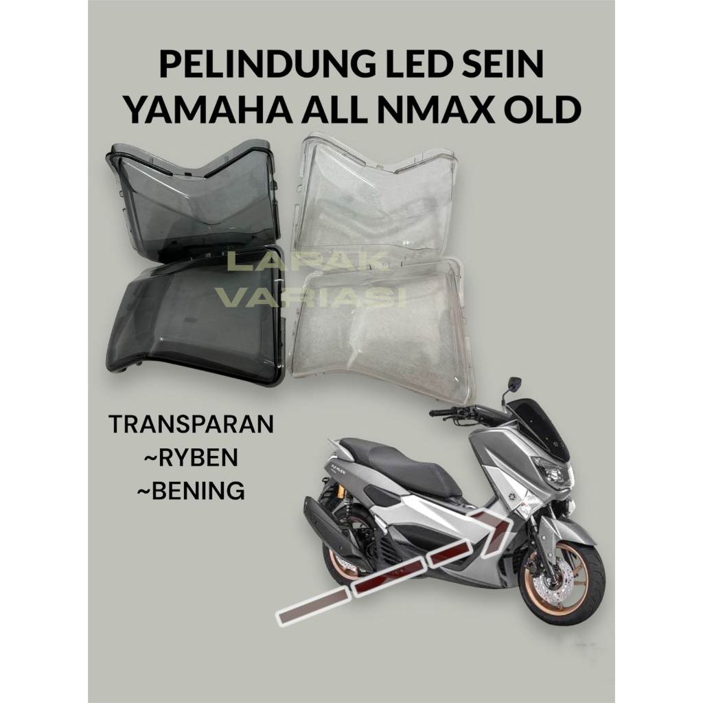 MIKA SEIN 1 SET KAKAN KIRI NMAX OLD 2015 - 2019 KACA MIKA SEIN NMAX / Mika kaca lampu sen depan N-MA